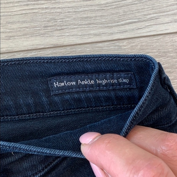 Citizen Of Humanity COH Harlow High Rise Ankle Zip Skinny Jeans - Picture 9 of 16